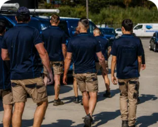 Our crew heading out to a Bondi callout